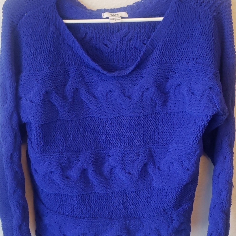 Blue sweater